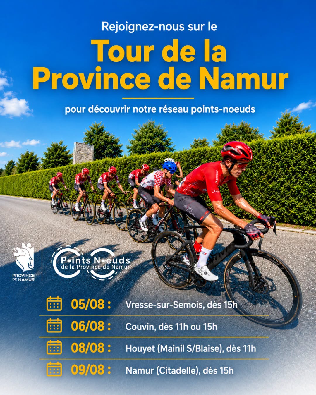 TPN, vélo, Tour, points-noeuds